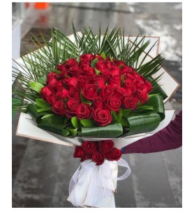 40 Adet Vip Gül Buket Rose Güller