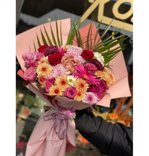 Kırmızı Gül ve Mix
