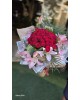 Red Rose Lilyum Bouquet
