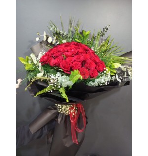 40 Adet Rose Gül Buket