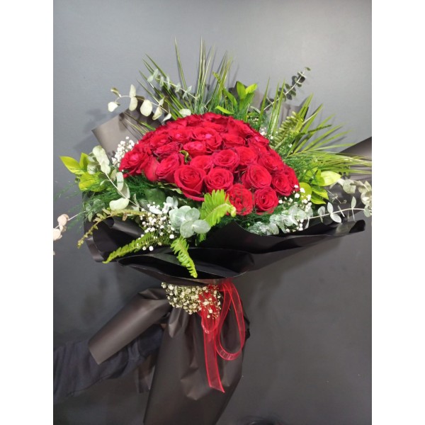 40 Adet Rose Gül Buket