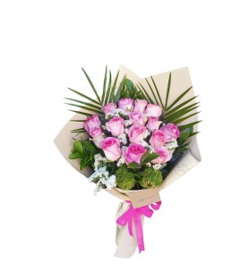 15 Adet Pink  Rose