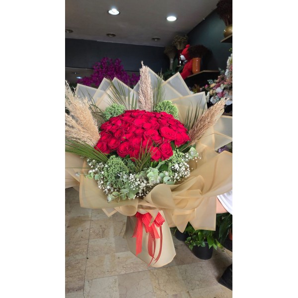 50 Adet Red Rose