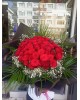 50 Adet Red Rose Buket